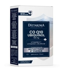 COQ10 Ubiquinol, 20&nbsp;gélules